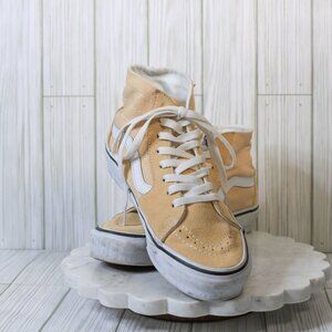 Vans Sk8 Hi suede/canvas Shoes US Women 7.5 Men 6.0 Skate Sneaker